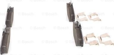 BOSCH 0 986 494 656 - Тормозные колодки, дисковые, комплект avtokuzovplus.com.ua