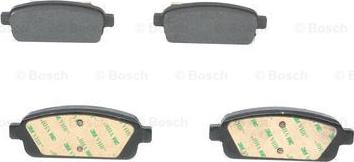 BOSCH 0 986 494 666 - Гальмівні колодки, дискові гальма autocars.com.ua