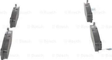 BOSCH 0 986 494 700 - Тормозные колодки, дисковые, комплект avtokuzovplus.com.ua