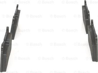 BOSCH 0 986 494 702 - Тормозные колодки, дисковые, комплект avtokuzovplus.com.ua