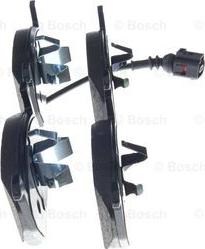 BOSCH 0 986 494 721 - Тормозные колодки, дисковые, комплект avtokuzovplus.com.ua