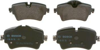 BOSCH 0 986 494 736 - Тормозные колодки, дисковые, комплект autodnr.net