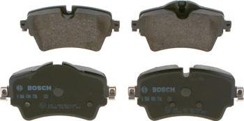 BOSCH 0 986 494 736 - Тормозные колодки, дисковые, комплект avtokuzovplus.com.ua