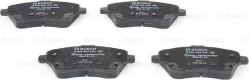 BOSCH 0 986 494 792 - Тормозные колодки, дисковые, комплект autodnr.net