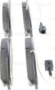 BOSCH 0 986 494 798 - Тормозные колодки, дисковые, комплект avtokuzovplus.com.ua