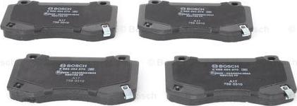 BOSCH 0 986 494 870 - Колодки торм диск к-т перед Chrysler 300C  Jeep Grand Cherokee III SRT autodnr.net