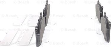 BOSCH 0 986 494 880 - Тормозные колодки, дисковые, комплект autodnr.net