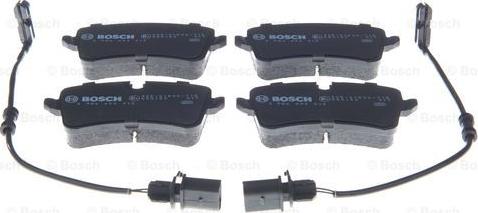 BOSCH 0 986 494 915 - Гальмівні колодки, дискові гальма autocars.com.ua