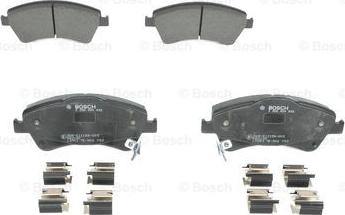 BOSCH 0 986 494 932 - Тормозные колодки, дисковые, комплект avtokuzovplus.com.ua