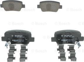 BOSCH 0 986 494 933 - Тормозные колодки, дисковые, комплект avtokuzovplus.com.ua