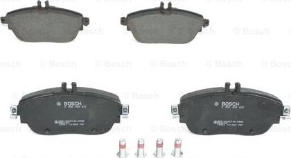 BOSCH 0 986 494 937 - Тормозные колодки, дисковые, комплект avtokuzovplus.com.ua