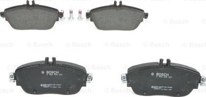 BOSCH 0 986 494 937 - Гальмівні колодки, дискові гальма autocars.com.ua