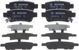 BOSCH 0 986 494 964 - Тормозные колодки, дисковые, комплект avtokuzovplus.com.ua