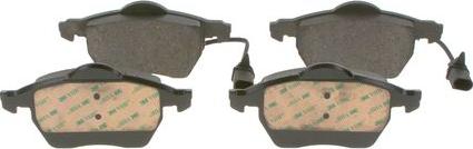 BOSCH 0 986 495 241 - Гальмівні колодки, дискові гальма autocars.com.ua