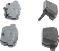 BOSCH 0 986 495 301 - Тормозные колодки, дисковые, комплект autodnr.net