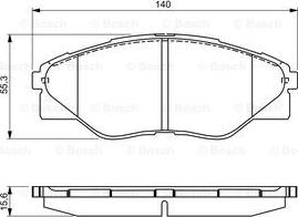 Maxgear 19-3163 - Гальмівні колодки, дискові гальма autocars.com.ua