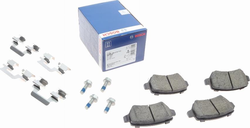 BOSCH 0 986 495 319 - Тормозные колодки, дисковые, комплект autodnr.net