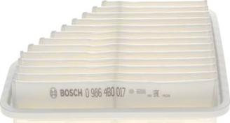 BOSCH 0 986 4B0 017 - Воздушный фильтр avtokuzovplus.com.ua