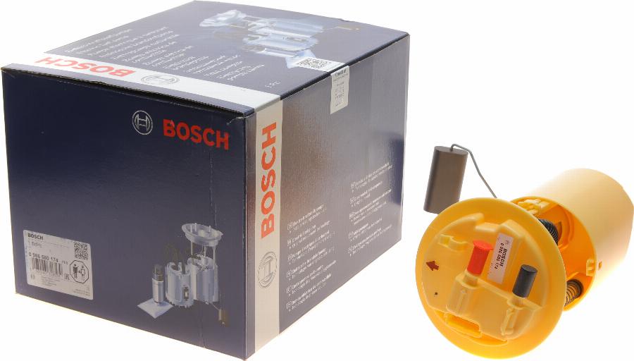 BOSCH 0 986 580 174 - Модуль паливного насоса autocars.com.ua