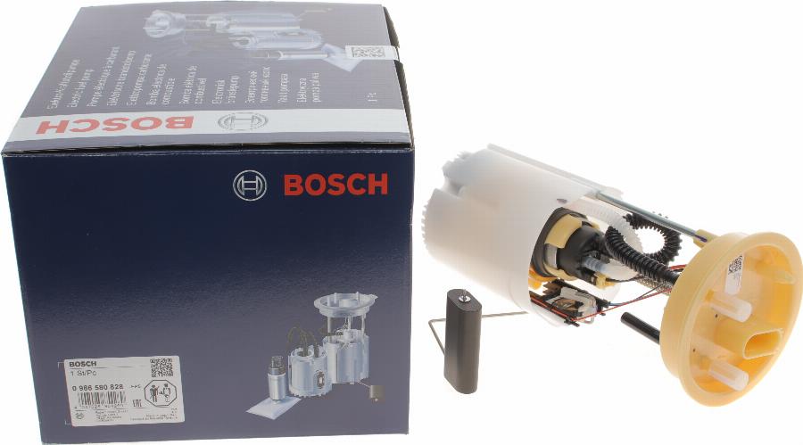 BOSCH 0 986 580 828 - Модуль паливного насоса autocars.com.ua