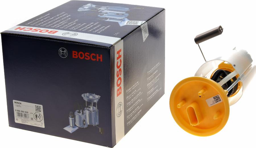 BOSCH 0 986 580 829 - Модуль паливного насоса autocars.com.ua