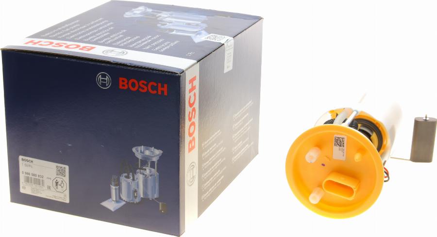 BOSCH 0 986 580 832 - Модуль паливного насоса autocars.com.ua