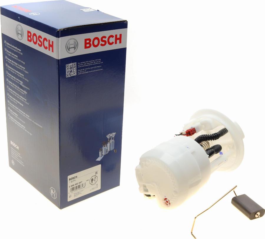 BOSCH 0 986 580 957 - Модуль паливного насоса autocars.com.ua