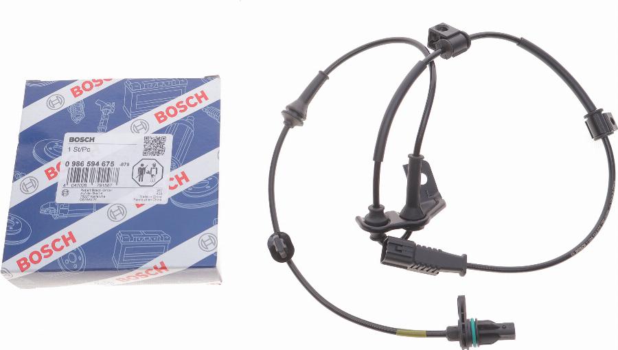 BOSCH 0 986 594 675 - Датчик ABS, частота вращения колеса avtokuzovplus.com.ua