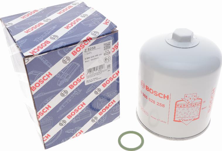 BOSCH 0 986 628 258 - Патрон осушителя воздуха, пневматическая система avtokuzovplus.com.ua