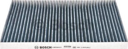 BOSCH 0 986 628 513 - Фильтр воздуха в салоне autodnr.net