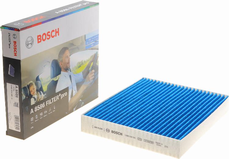 BOSCH 0 986 628 586 - Фильтр воздуха в салоне avtokuzovplus.com.ua