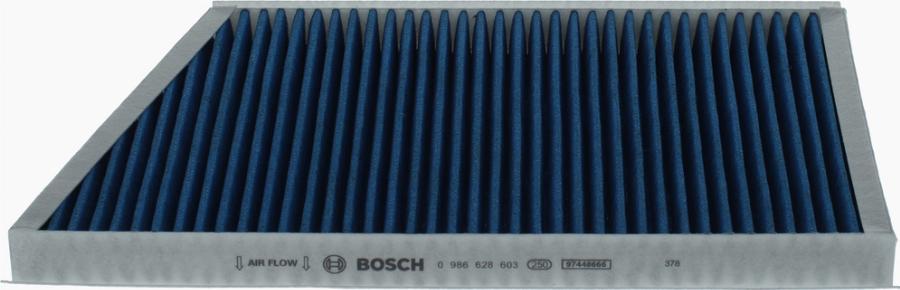 BOSCH 0 986 628 603 - Фильтр воздуха в салоне avtokuzovplus.com.ua