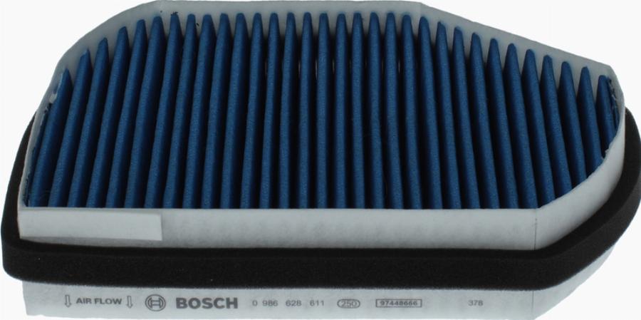 BOSCH 0 986 628 611 - Фильтр воздуха в салоне autodnr.net