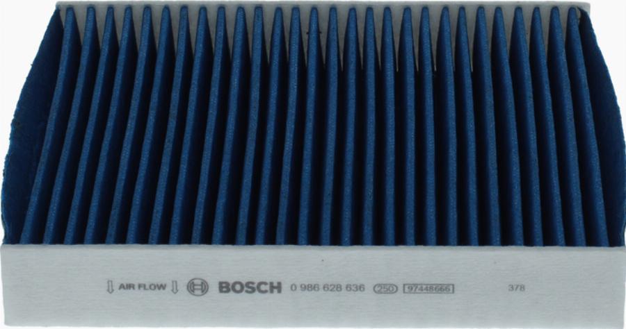 BOSCH 0 986 628 636 - Фильтр воздуха в салоне autodnr.net