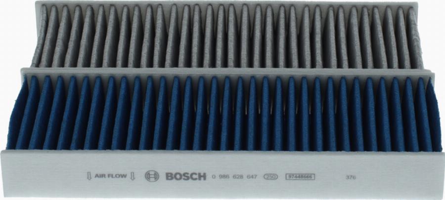 BOSCH 0 986 628 647 - Фильтр воздуха в салоне avtokuzovplus.com.ua