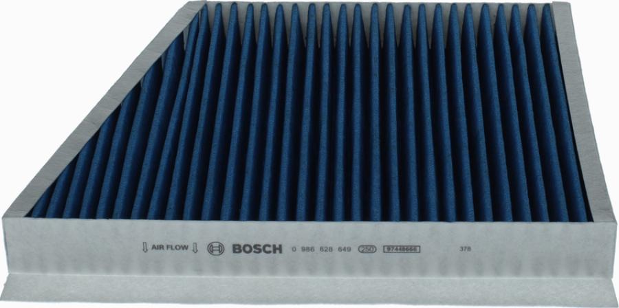 BOSCH 0 986 628 649 - Фильтр воздуха в салоне autodnr.net