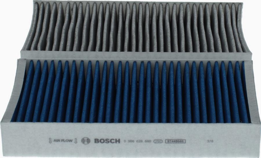 BOSCH 0 986 628 660 - Фильтр воздуха в салоне autodnr.net