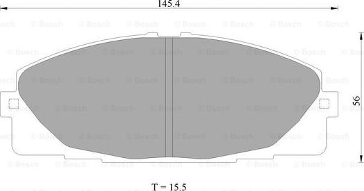 BOSCH 0 986 AB2 394 - Тормозные колодки, дисковые, комплект autodnr.net