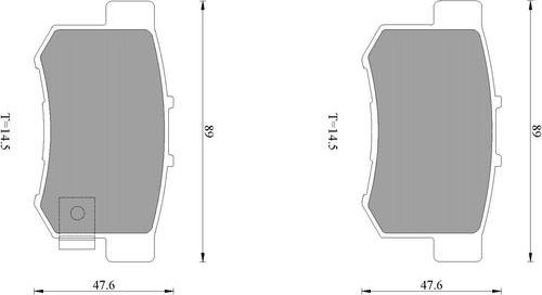 BOSCH 0 986 AB3 491 - Гальмівні колодки, дискові гальма autocars.com.ua