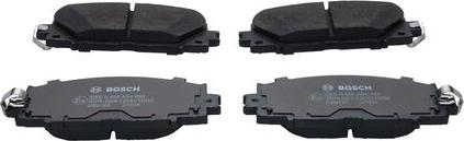 BOSCH 0 986 AB4 683 - Гальмівні колодки, дискові гальма autocars.com.ua