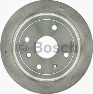 BOSCH 0 986 AB6 863 - Гальмівний диск autocars.com.ua