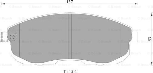 BOSCH 0 986 AB9 169 - Тормозные колодки, дисковые, комплект autodnr.net