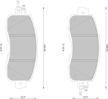 BOSCH 0 986 AB9 409 - Тормозные колодки, дисковые, комплект avtokuzovplus.com.ua