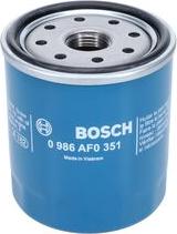 BOSCH 0 986 AF0 351 - Масляний фільтр autocars.com.ua