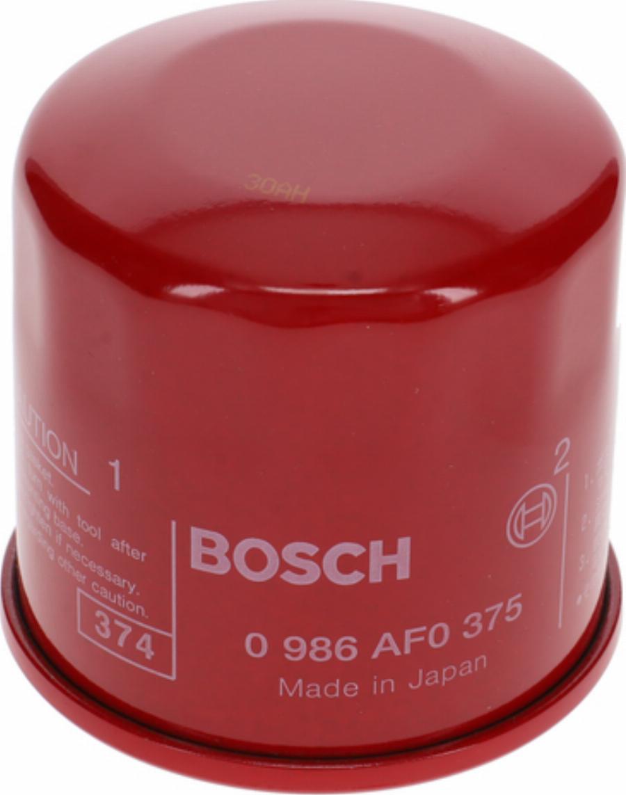 BOSCH 0 986 AF0 375 - Масляний фільтр autocars.com.ua