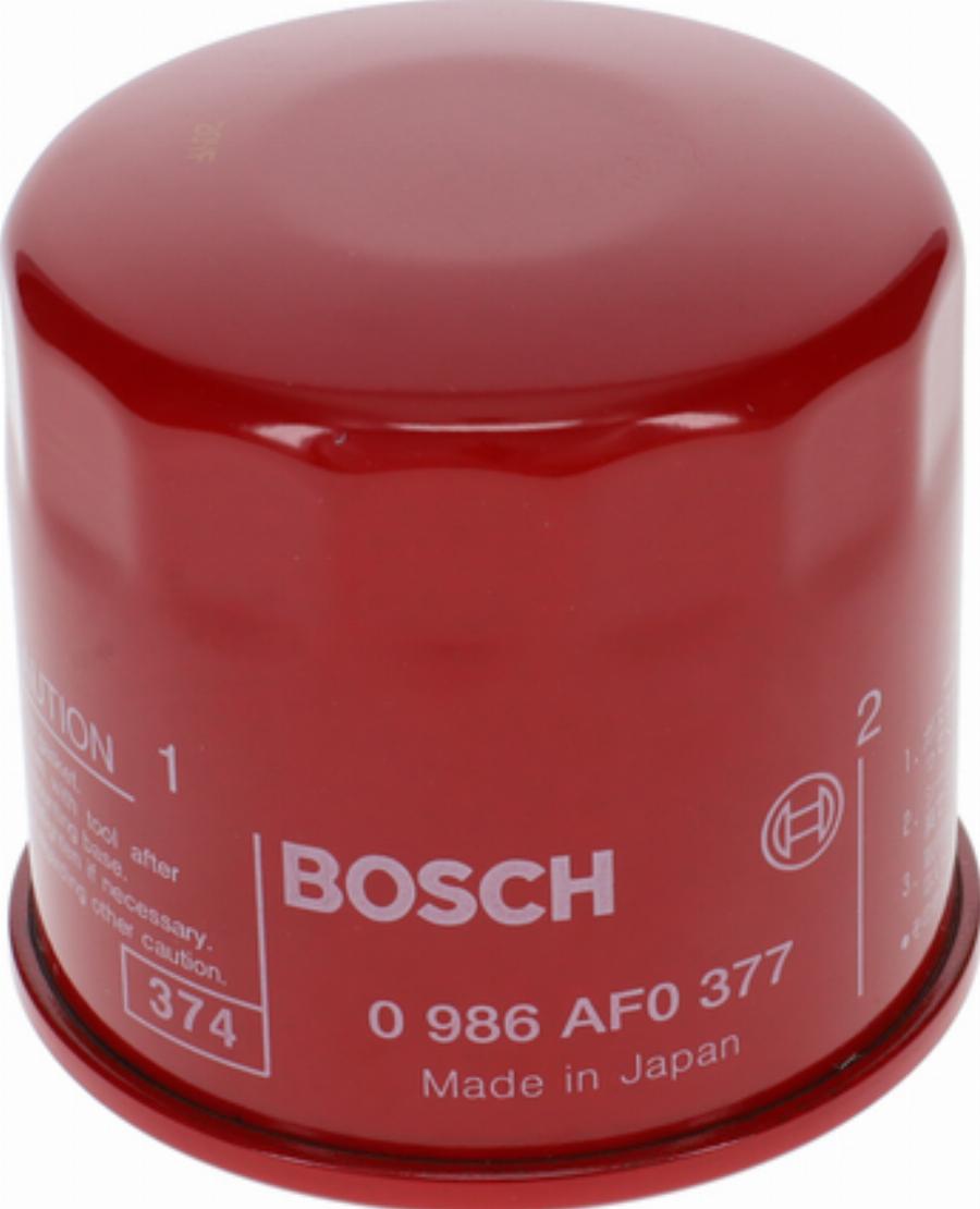 BOSCH 0 986 AF0 377 - Масляний фільтр autocars.com.ua