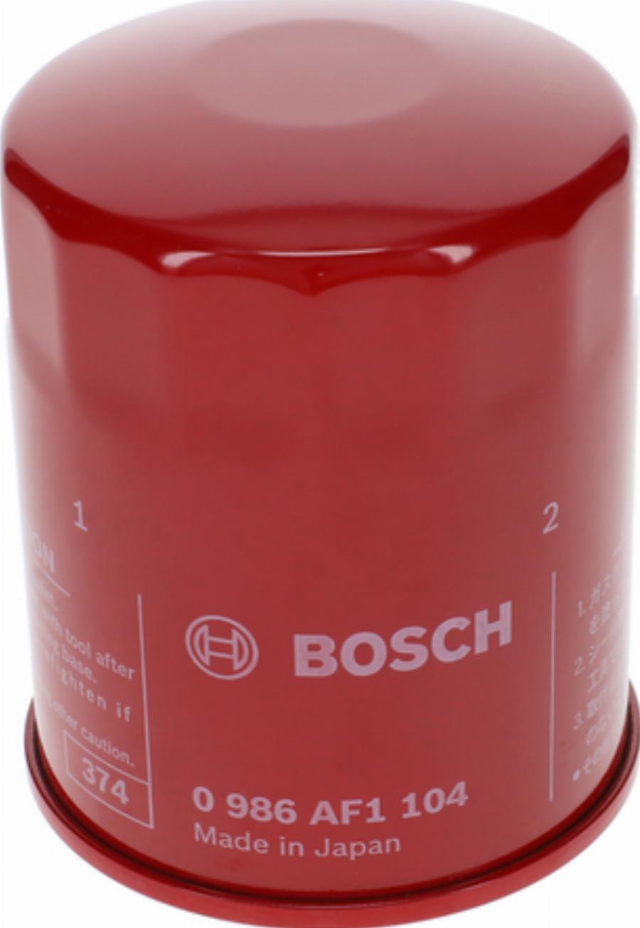 BOSCH 0 986 AF1 104 - Масляний фільтр autocars.com.ua