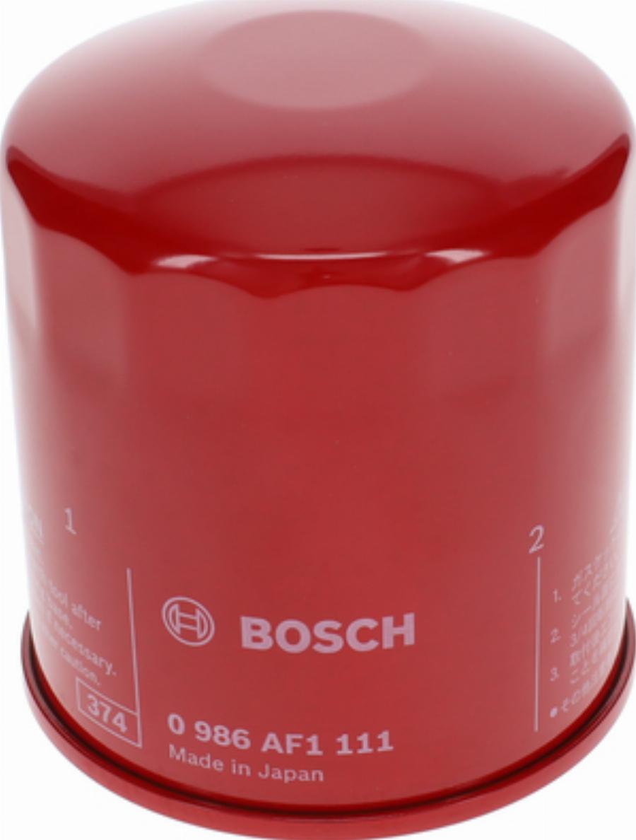 BOSCH 0 986 AF1 111 - Масляний фільтр autocars.com.ua