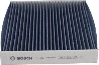 BOSCH 0 986 AF4 413 - Фільтр, повітря у внутрішній простір autocars.com.ua