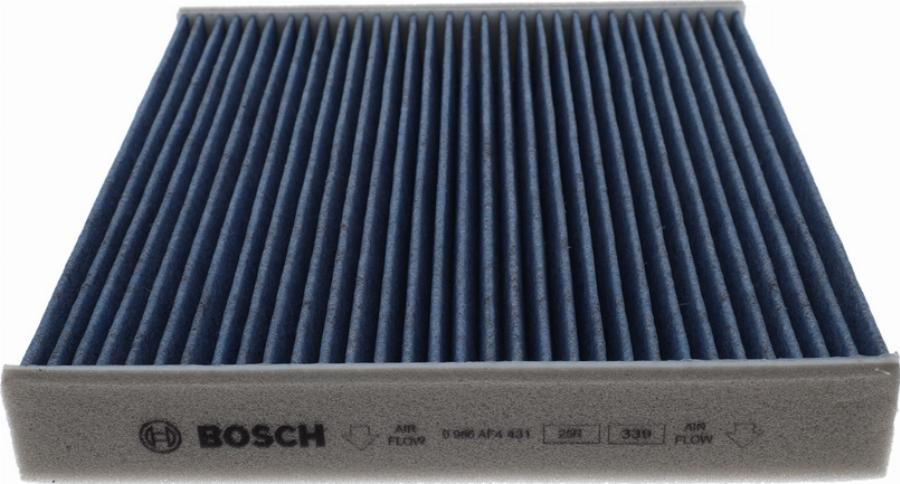BOSCH 0 986 AF4 431 - Фільтр, повітря у внутрішній простір autocars.com.ua